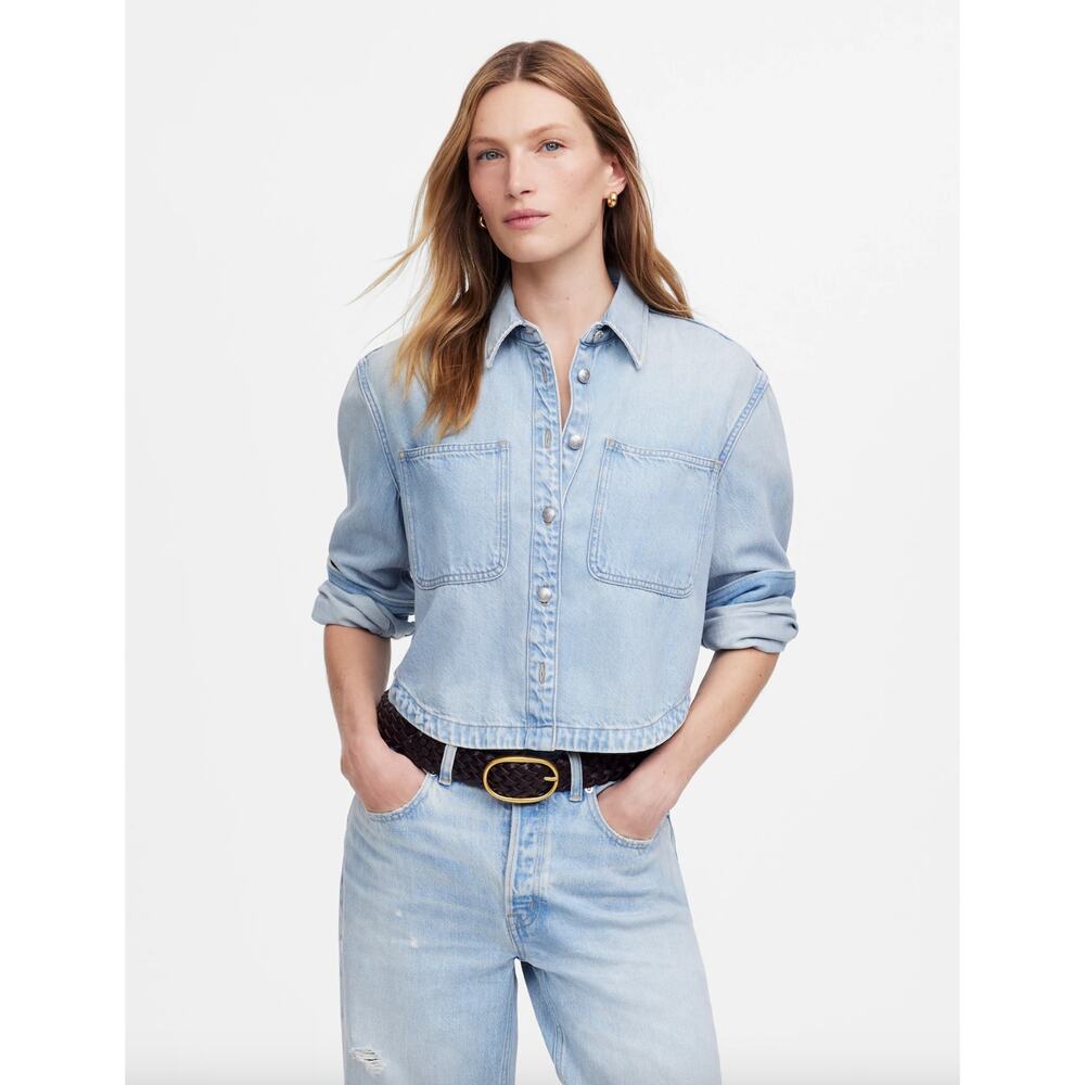 Madewell Light Blue Button Down Shirt